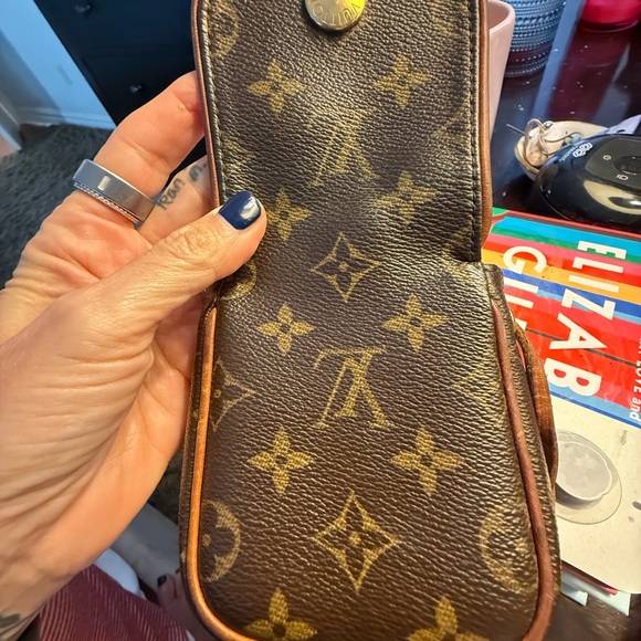 Louis Vuitton Brown Crossbody Bag Mini Pochette Cancun - Picture 9 of 14